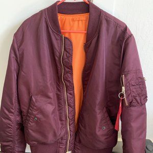 ALPHA INDUSTRIES INC U.S.A BOMBER JACKET